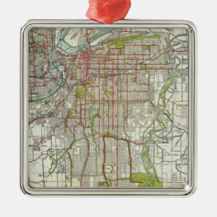 Greater Kansas City Metal Tree Decoration