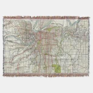 Greater Kansas City Throw Blanket