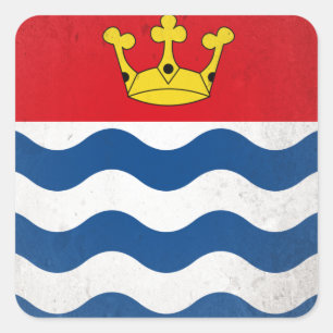 Greater London Square Sticker