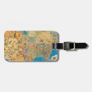 "Greater!" Los Angeles and the United States Luggage Tag