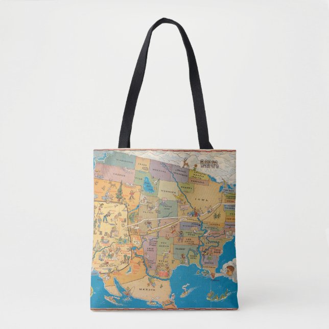 "Greater!" Los Angeles and the United States Tote Bag (Front)