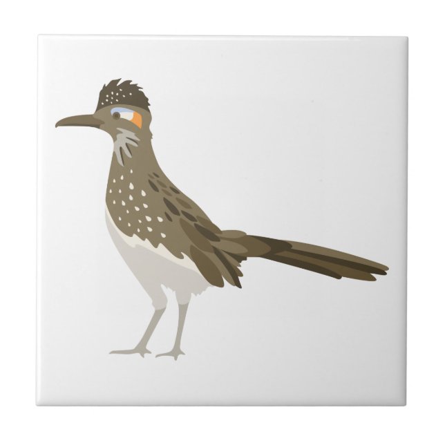 Greater Roadrunner Tile (Front)
