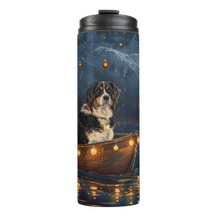 Greater Swiss Mountain Christmas Festive Voyage Thermal Tumbler