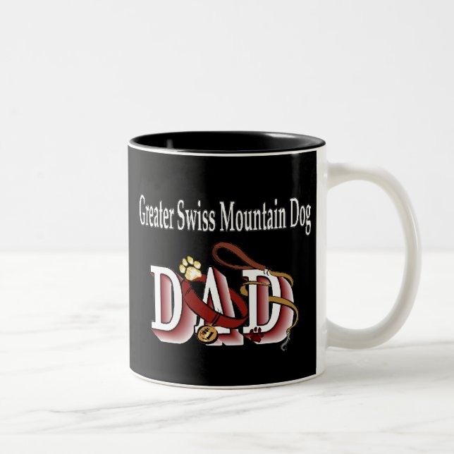 Greater Swiss Mountain Dog Dad Mug (Right)