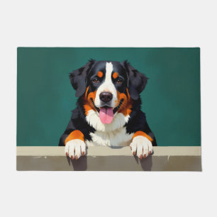 Greater Swiss Mountain Dog Doormat Art