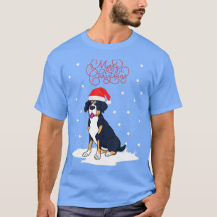 Greater Swiss Mountain Dog Merry Christmas Xmas Gi T-Shirt