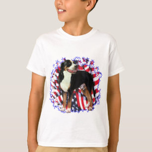 Greater Swiss Mountain Dog Patriot T-Shirt