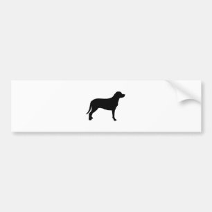 greater swiss mountain dog silhouette bumper sticker
