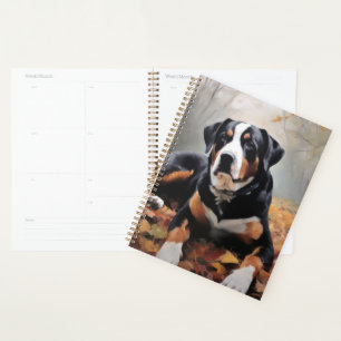 Greater Swiss Mountain  in Autumn Leaves Fall Planner