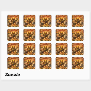 Greater than craft supplies greater than scrapbook square sticker