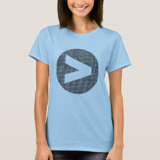 Greater Than Logo Fitted T-Shirt