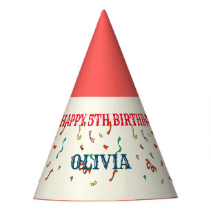 GREATEST 5TH Birthday Party Circus THEME Hat