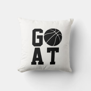 Greatest Basketball Sports Phrase with Text Cushion