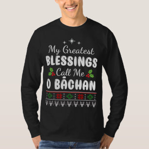 Greatest Blessings Japanese Grandma O bachan Gifts T-Shirt