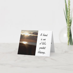 Greatest Blessings Note Card