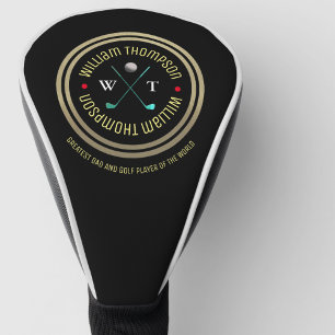 Greatest Dad And Golf Player Of The World Head Cover