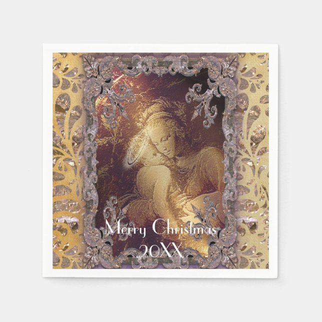 Greatest Gift Holiday Napkin (Front)