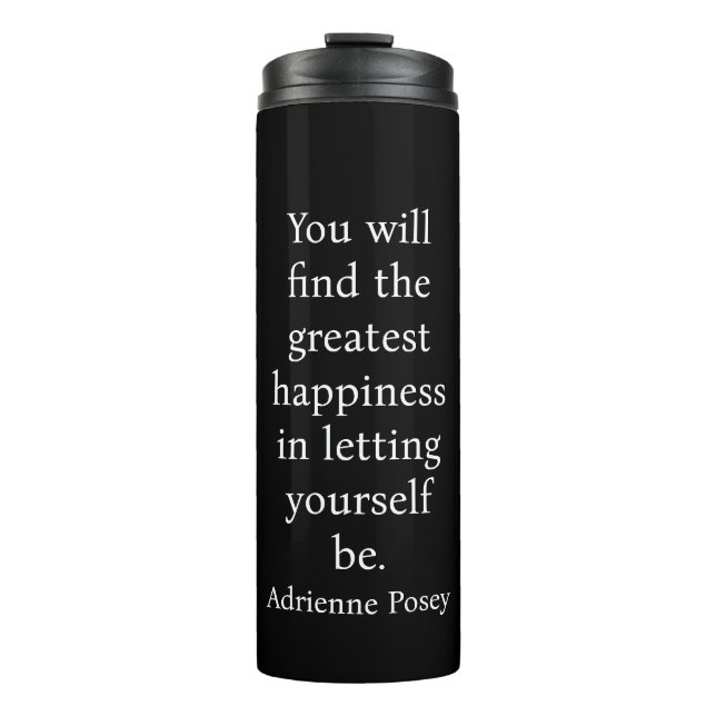 Greatest Happiness Thermal Tumbler (Front)