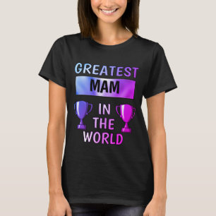 Greatest Mam Personalized T-Shirt