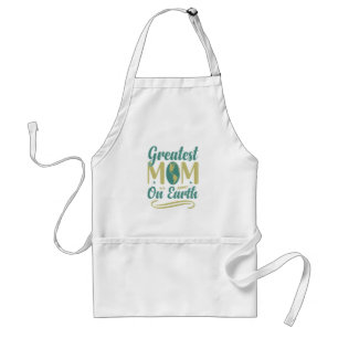 Greatest Mom On Earth Mothers Day Environmentalism Standard Apron