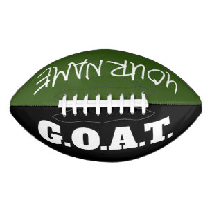 Greatest Of All Time GOAT football player gift