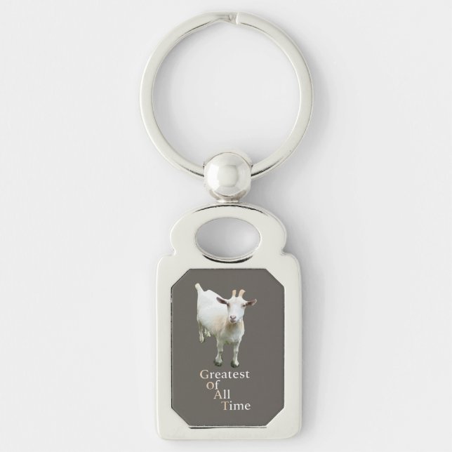 Greatest of all time Goat Key Ring (Front)