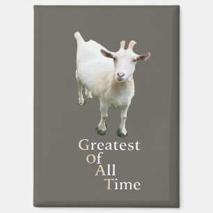 Greatest of all time Goat Magnet