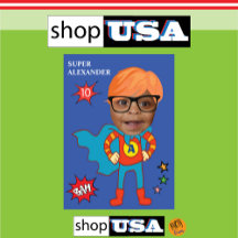 Greatest Superhero Fun with child's picture