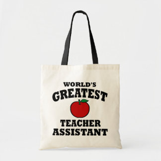 Greatest Teacher Assistant Tote Bag