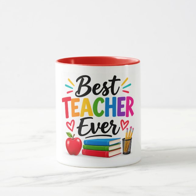 Greatest Teacher Ever Mug (Center)