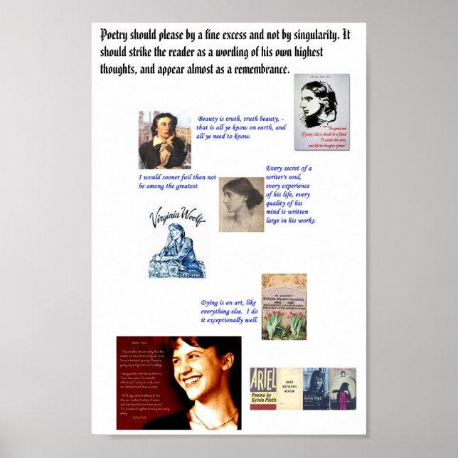 Greatest Writers Poster (Front)