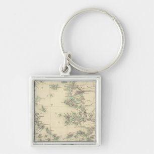 Grecian Archipelago, ancient Key Ring