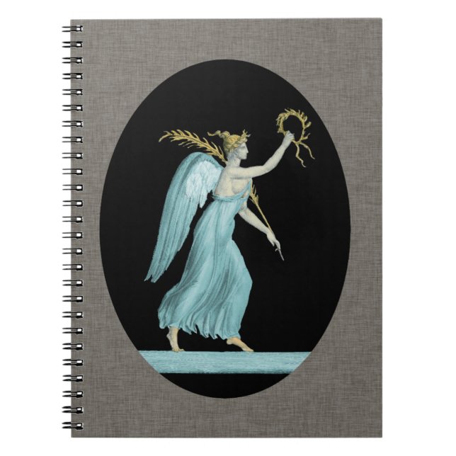 Grecian Beauty II Spiral Notebook (Front)