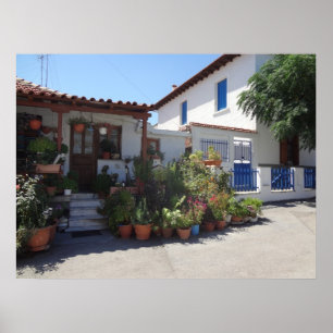 Grecian House Poster