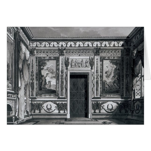 Grecian salon, from 'Architectural (Front Horizontal)