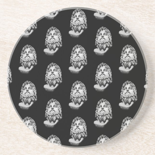Greco Roman Bust Coaster (Front)