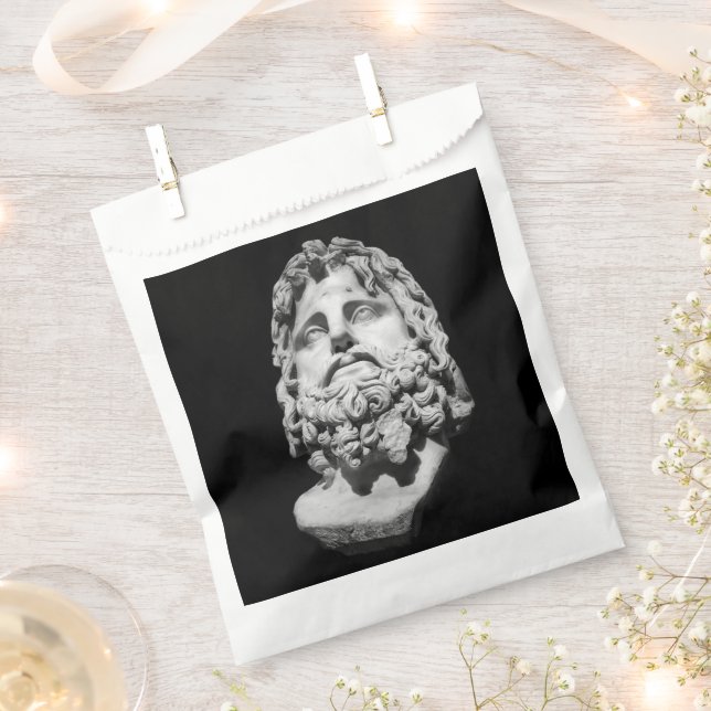 Greco Roman Bust Favour Bags (Clipped)