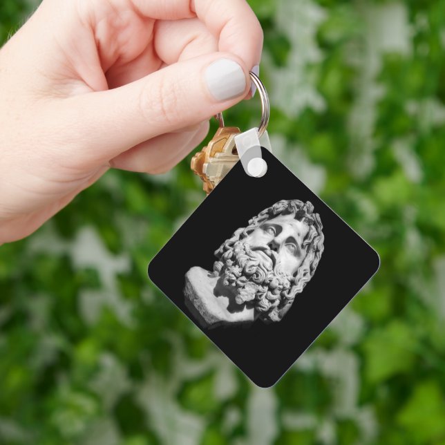 Greco Roman Bust Key Ring (Hand)