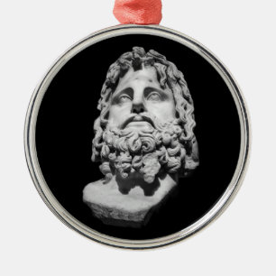 Greco Roman Bust Metal Tree Decoration