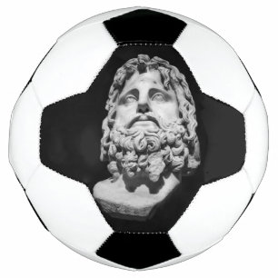 Greco Roman Bust Soccer Ball