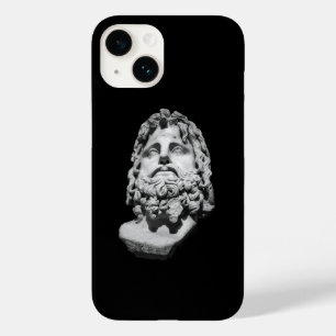 Greco Roman Marble Bust Classical Black and White Case-Mate iPhone 14 Case