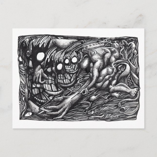 Gredel Mother Dream, by Brian Benson Postcard (Front)