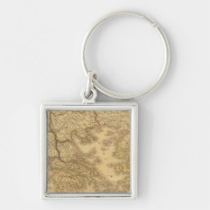 Greece 13 key ring