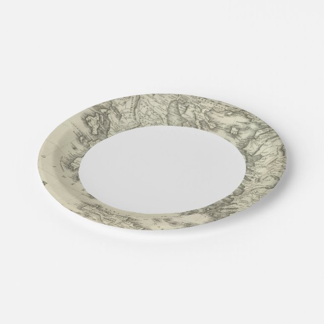 Greece 16 paper plate (Angled)