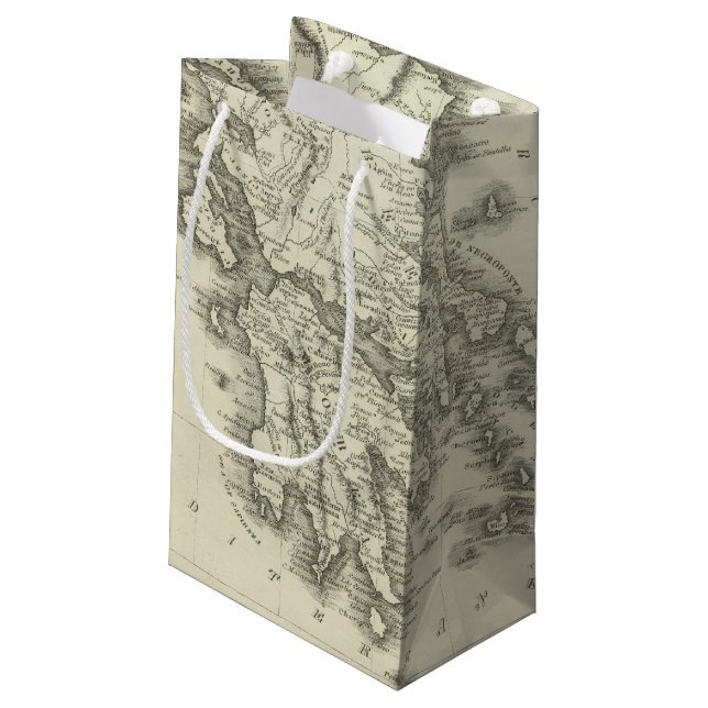 Greece 16 small gift bag (Back Angled)