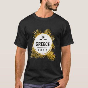 Greece 2023 Travel Team Tour Vacation T-Shirt