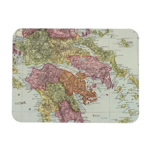 Greece 4 2 magnet (Horizontal)