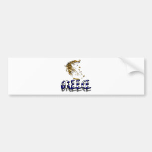 GREECE 4 BUMPER STICKER