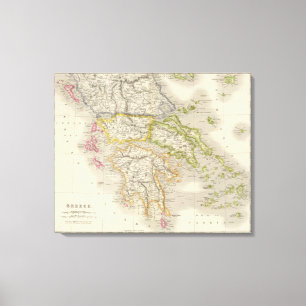 Greece 4 canvas print
