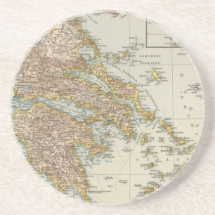Greece 4 coaster